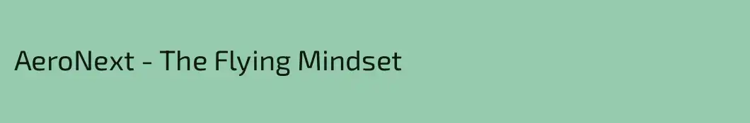 AeroNext - The Flying Mindset